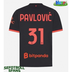 AC Milan Strahinja Pavlovic #31 Tredje Tröja 2026-27 Kortärmad